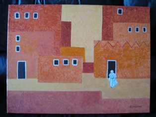 peinture de Josette Bude Laurent
